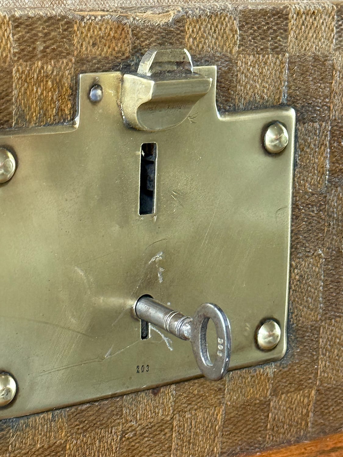 Antique French Travelling Trunk