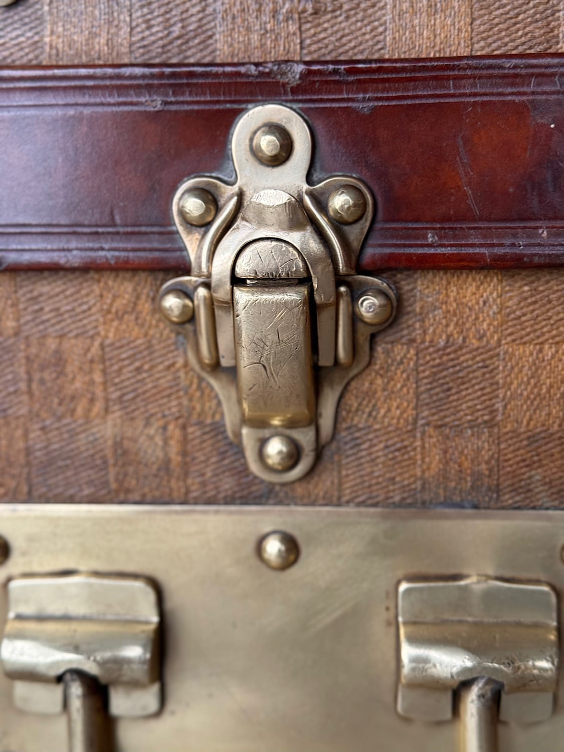 Antique French Travelling Trunk