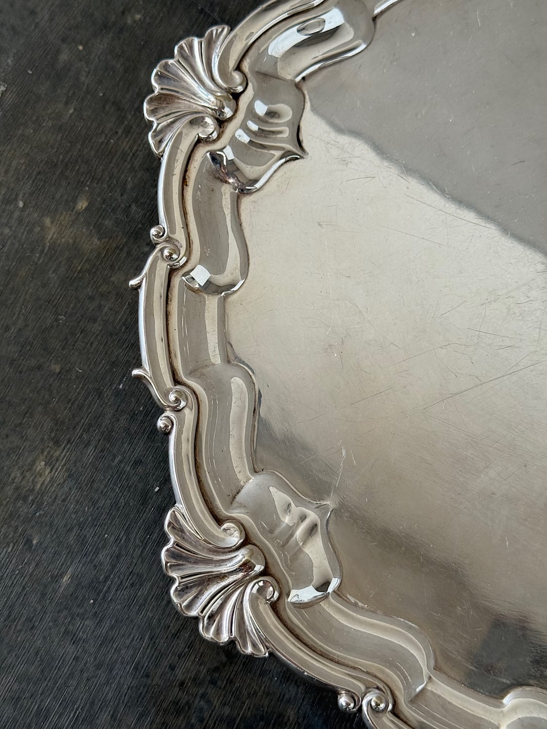 Silver Serving Tray