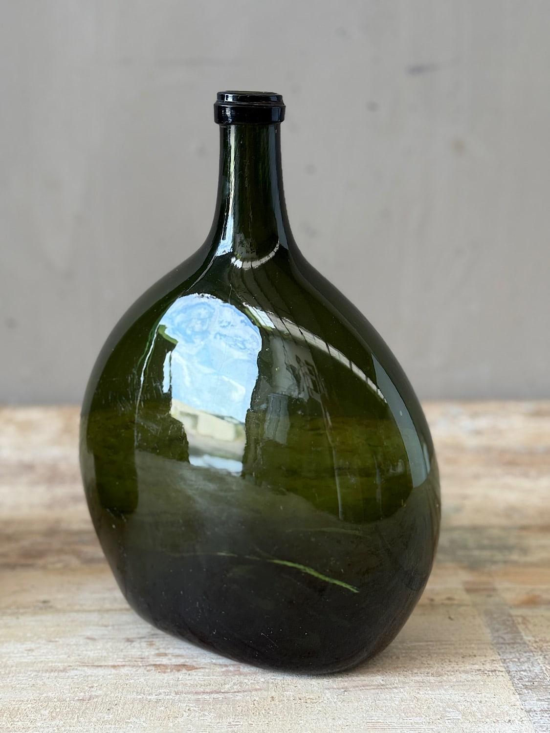 Large French Antique Wine Bottles