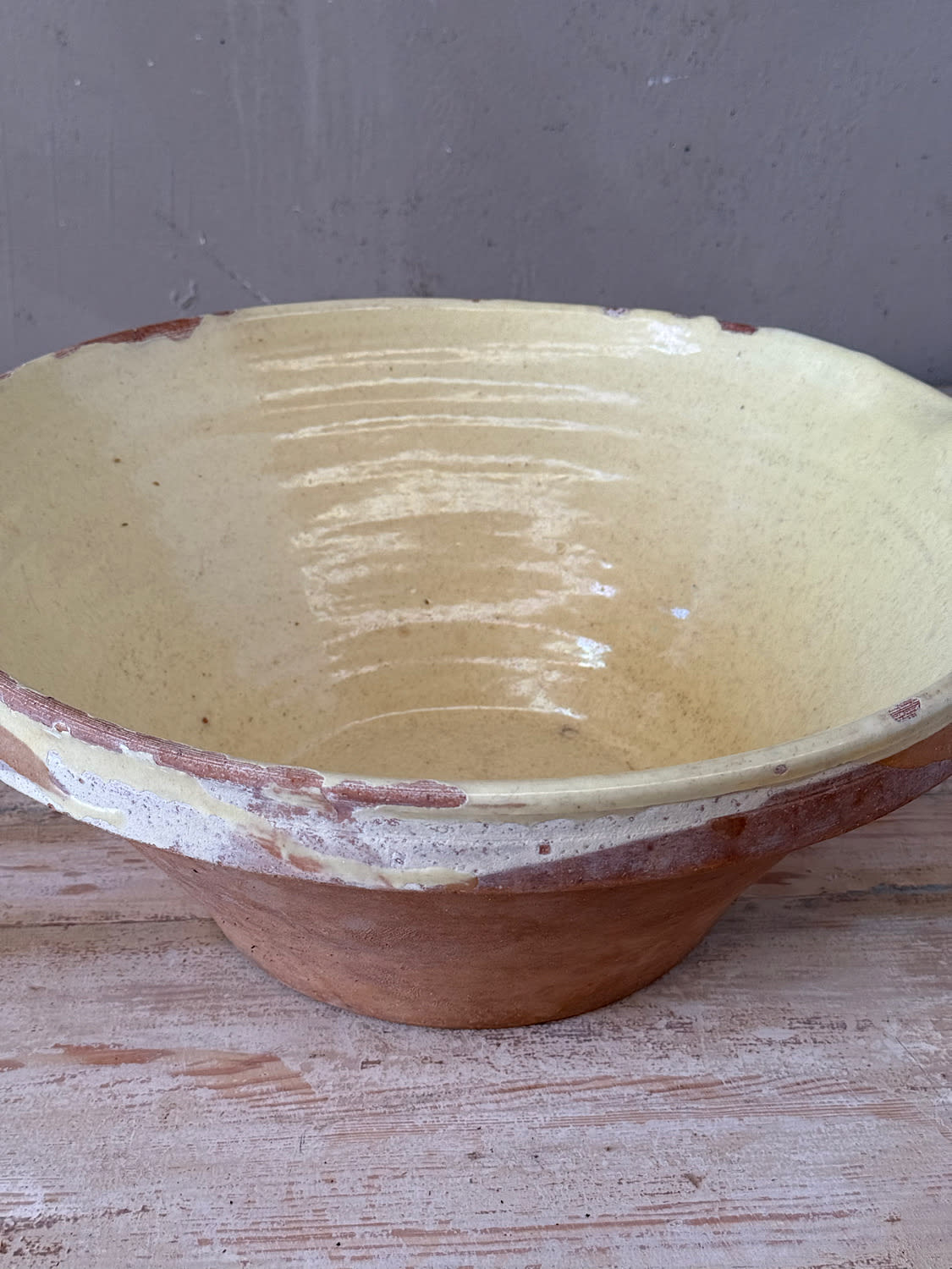 Pale Yellow Terracotta ‘Tian’ Bowl