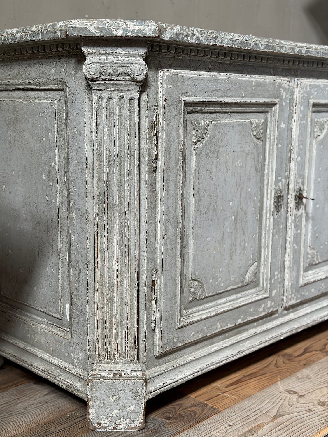 Louis XIV Painted Sideboard
