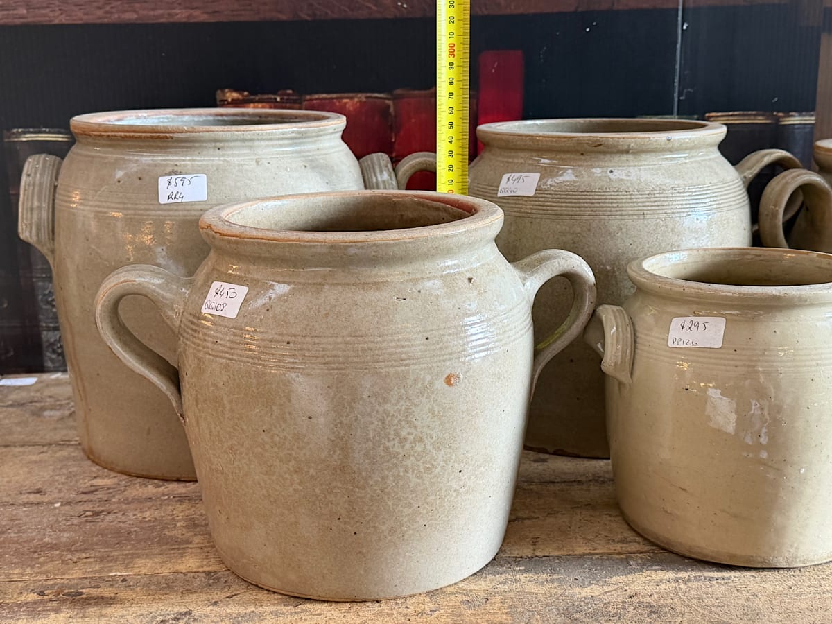 Stoneware Confit Pots