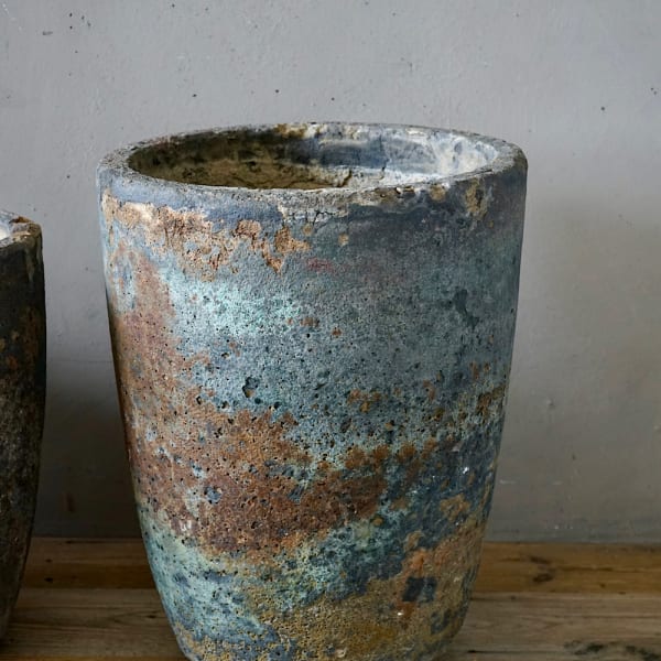 Large Vintage Foundry Crucible Pots