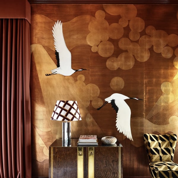 De Gournay Namban Wallpaper