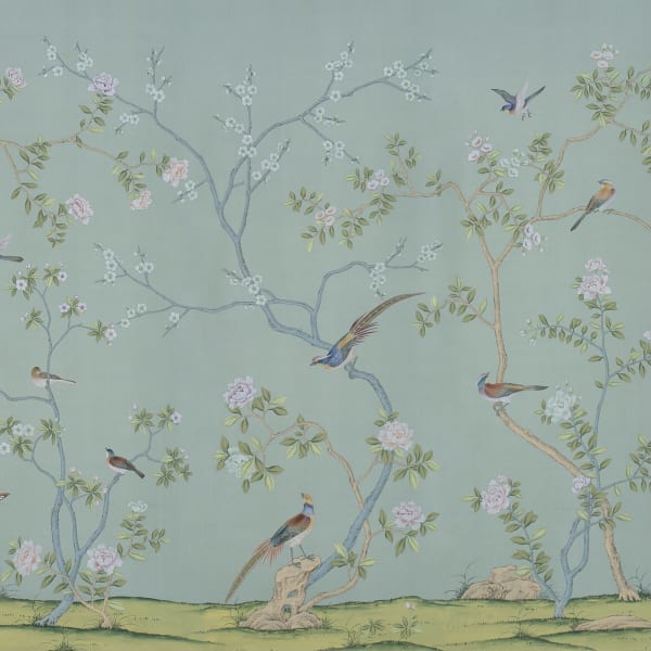 De Gournay Badminton Wallpaper