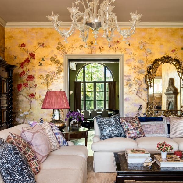 De Gournay Japanese Garden Wallpaper