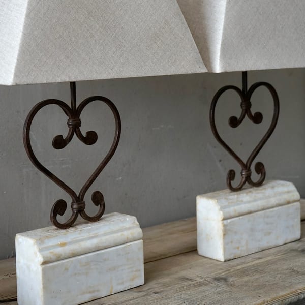 French Architectural Element Lamps