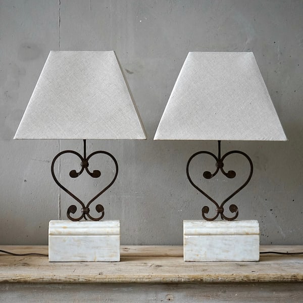 French Architectural Element Lamps