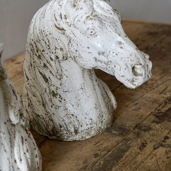 Pair of Decorative Horse Heads