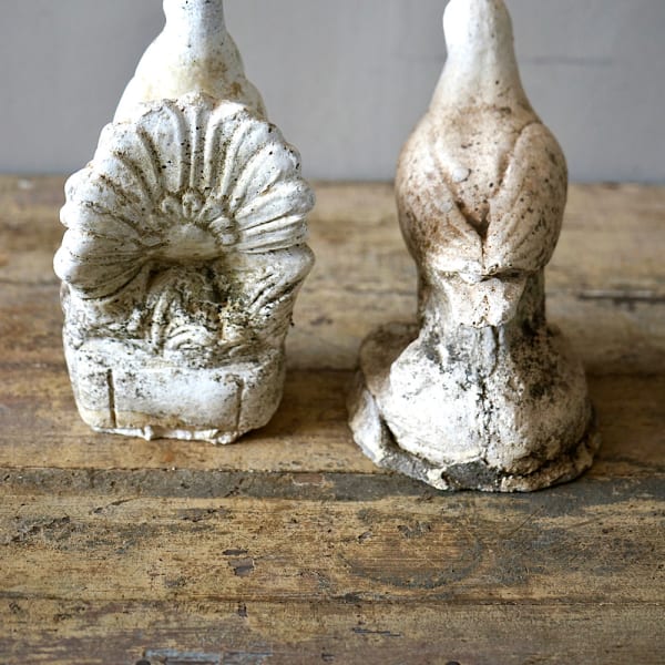 Pair of Stone Birds