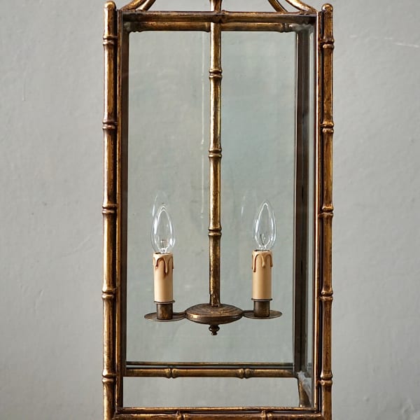 French Gilded Iron Lantern