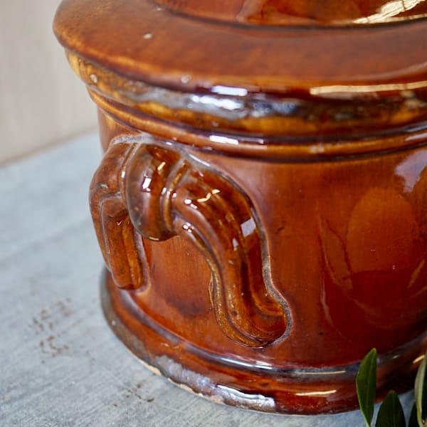 Large French Earthenware Terrine