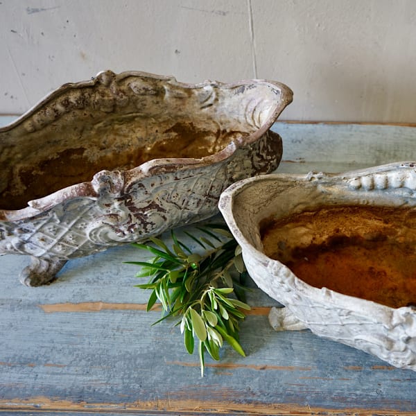 French Cast Iron Planters