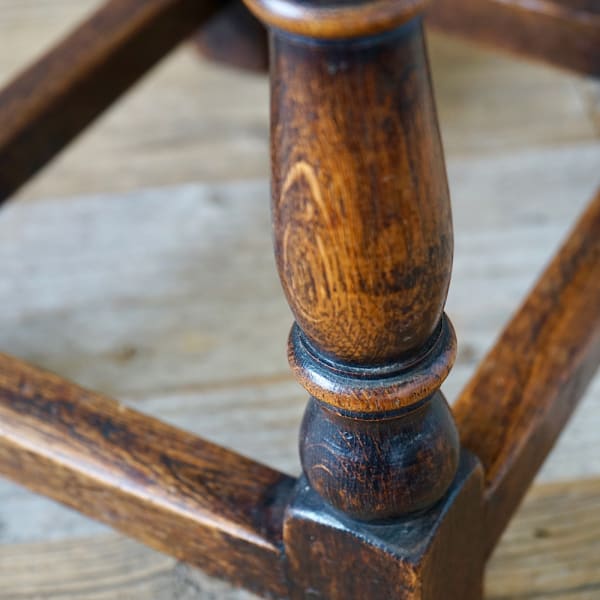 Small Oak Stool or Side Table