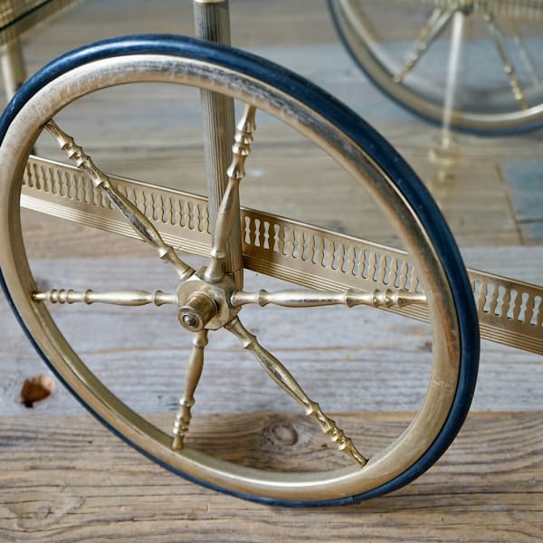 Vintage French Cocktail Trolley