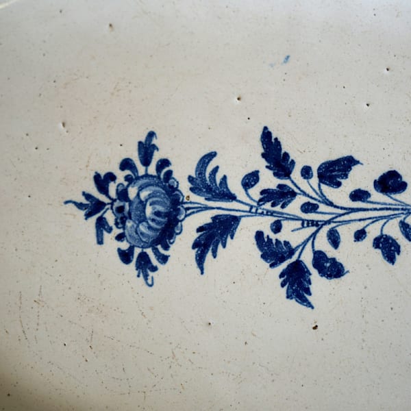 Rouen "Cul Noir" Blue & White Dishes
