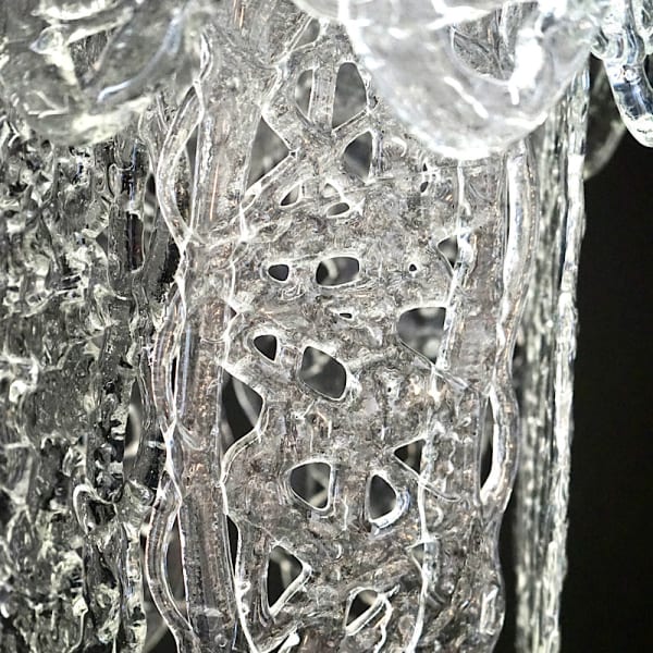 Mid-Century Murano Cascade Chandelier