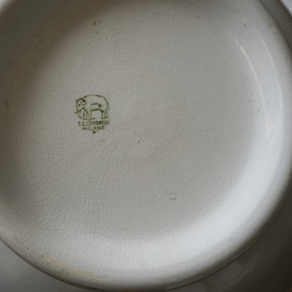 Large Italian Ceramic Bowls
