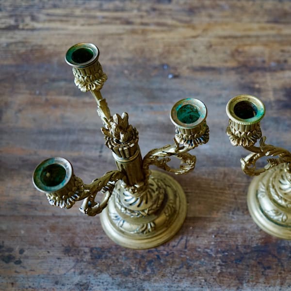 French Louis XVI Candlesticks