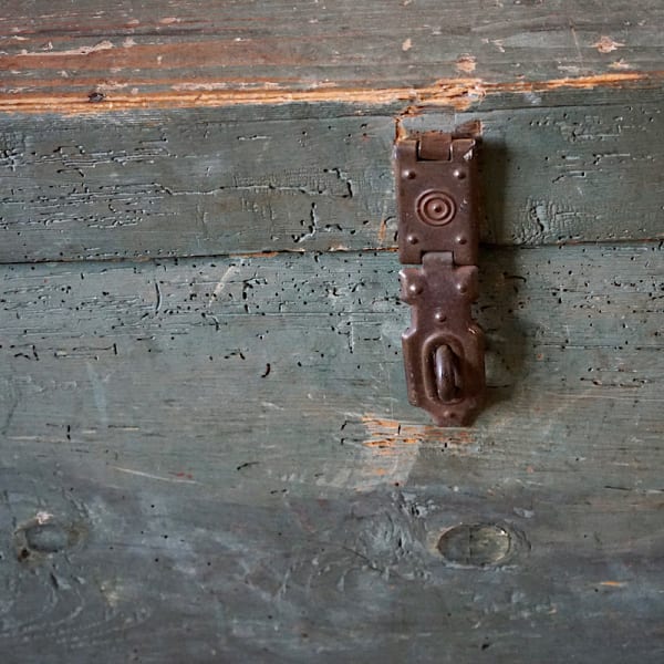 Antique French Painted Chest