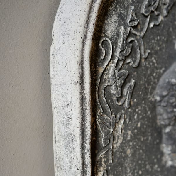 Stone Bacchus Plaque