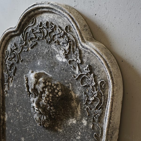 Stone Bacchus Plaque