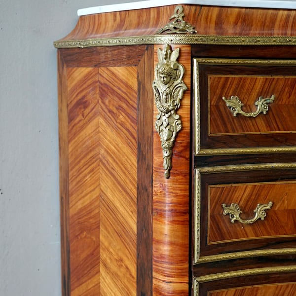 Régence Marquetry Secretaire