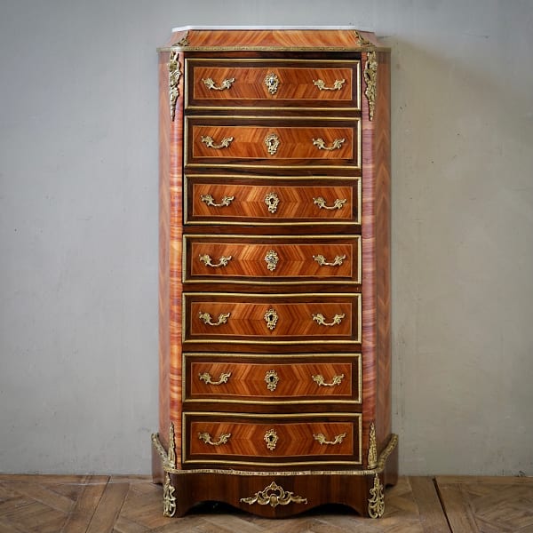 Régence Marquetry Secretaire