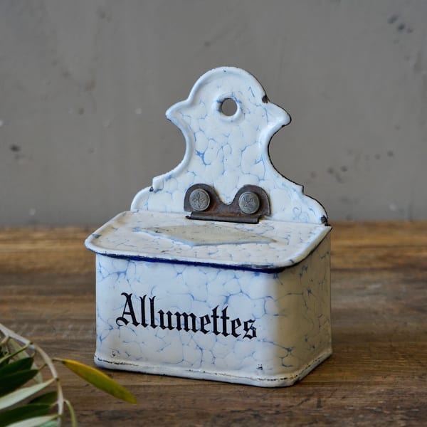 Enamelware Kitchen Matchbox