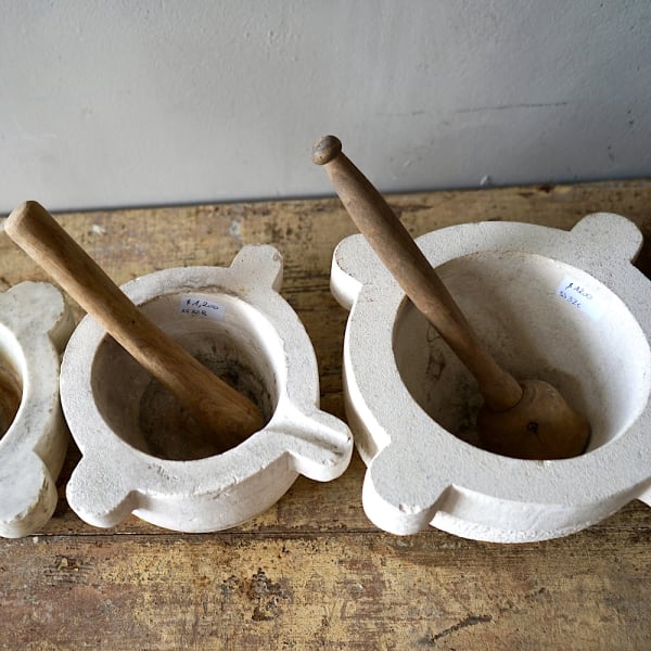 Marble Mortar & Pestle