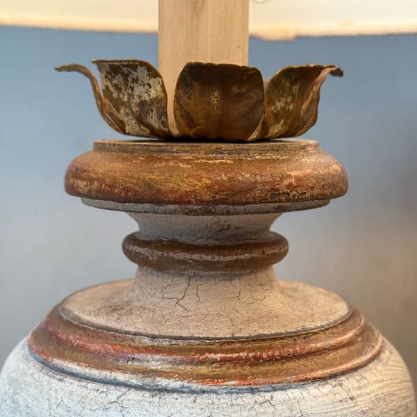 Italian Painted Lamps