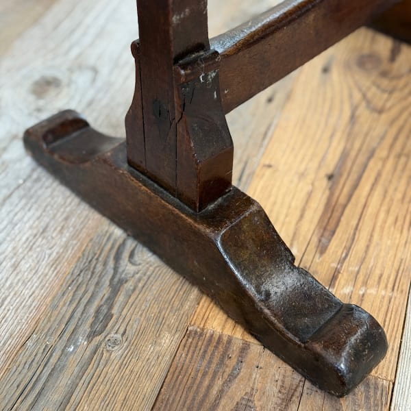 French Walnut Wine Harvest Table