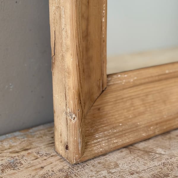 French Mirror in Weathered Pine