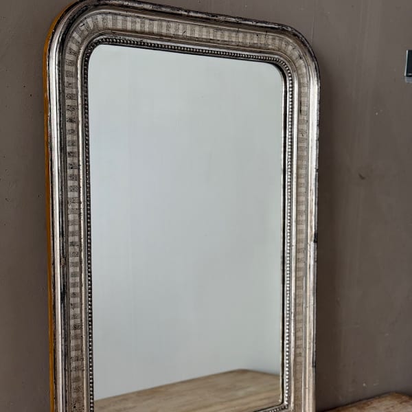 Louis Philippe Silvered Mirror