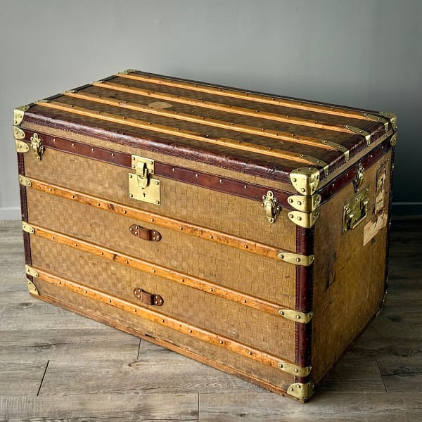 Antique French Travelling Trunk