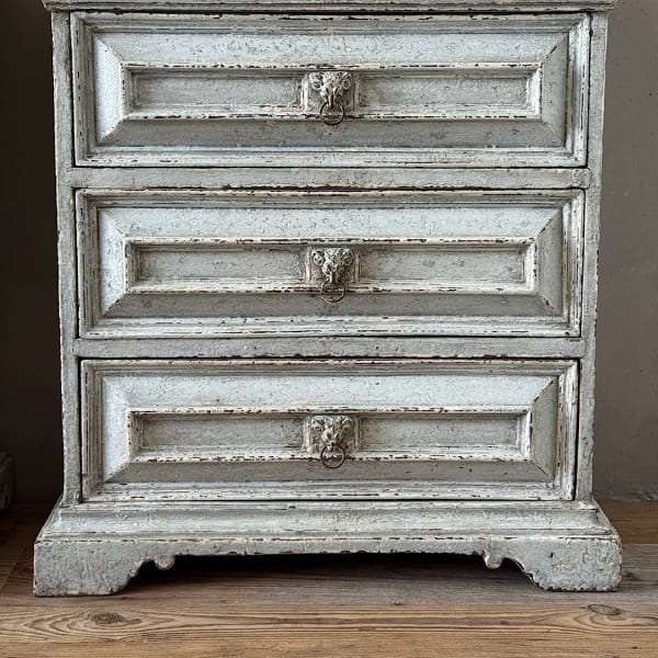 Italian Painted Bedside Cabinets