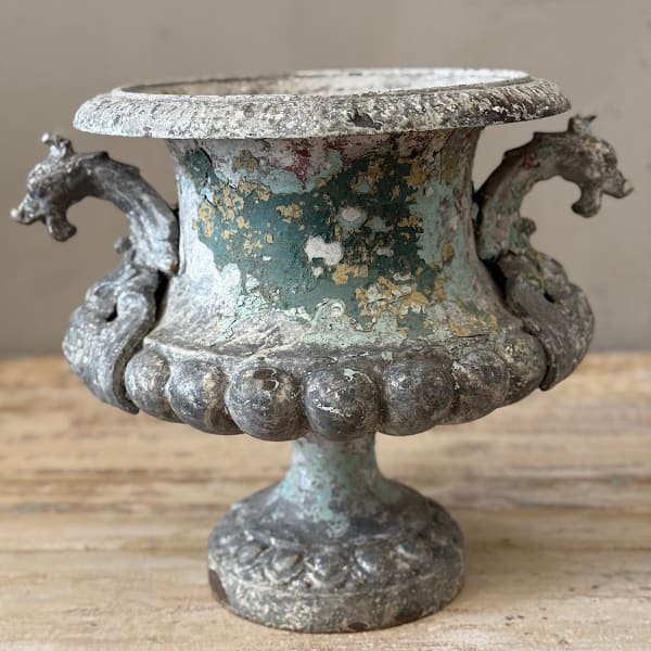 French Cast Iron Urn