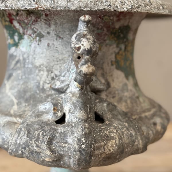 French Cast Iron Urn