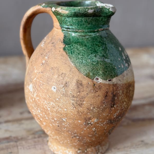 French Terracotta Oil Jugs (Pair)