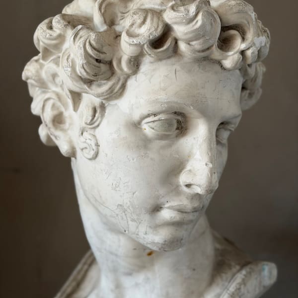 Plaster Bust of Giuliano de Medici, Michelangelo