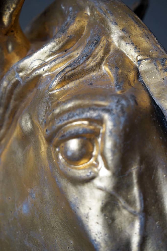 Zinc Horse Head