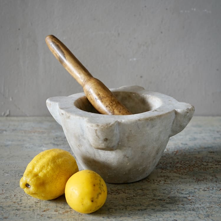 Marble Mortar & Pestle