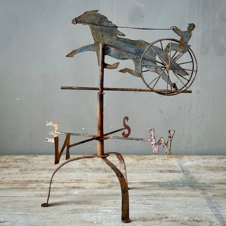 Horse & Sulky Weathervane
