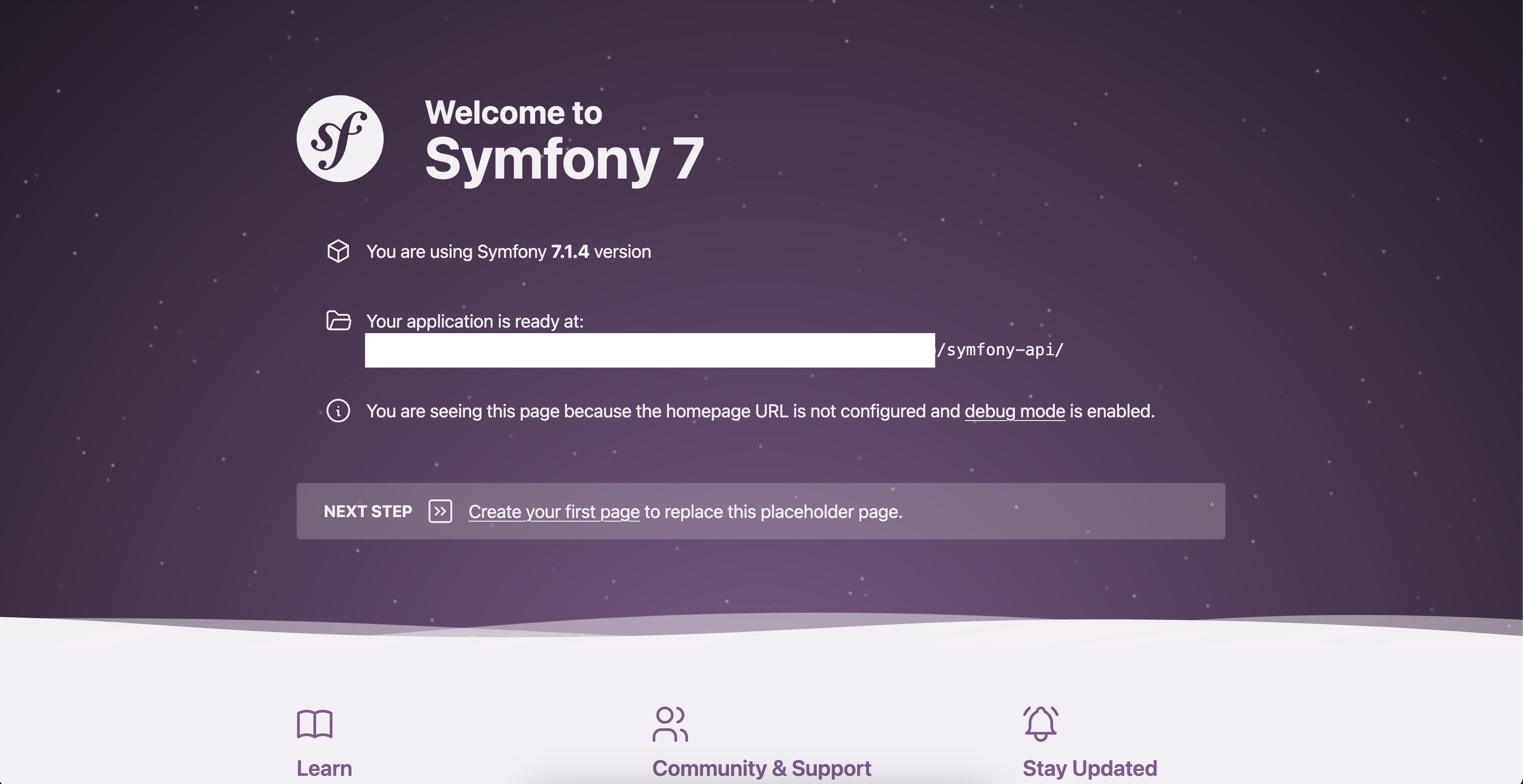symfony_welcome