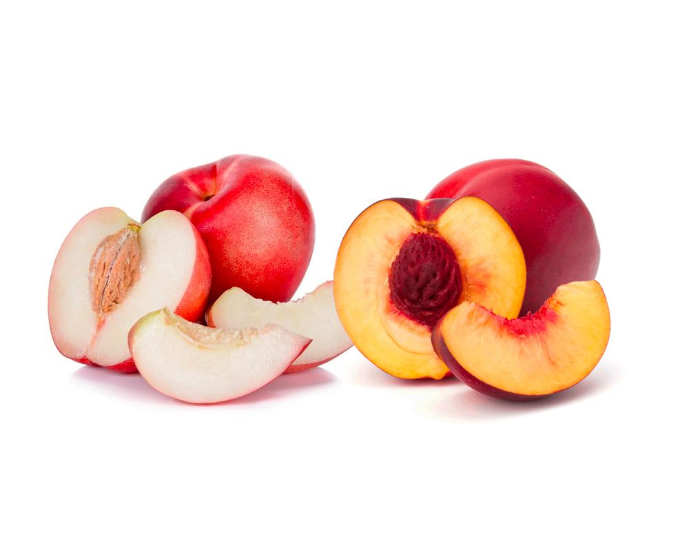 White & Yellow Nectarines