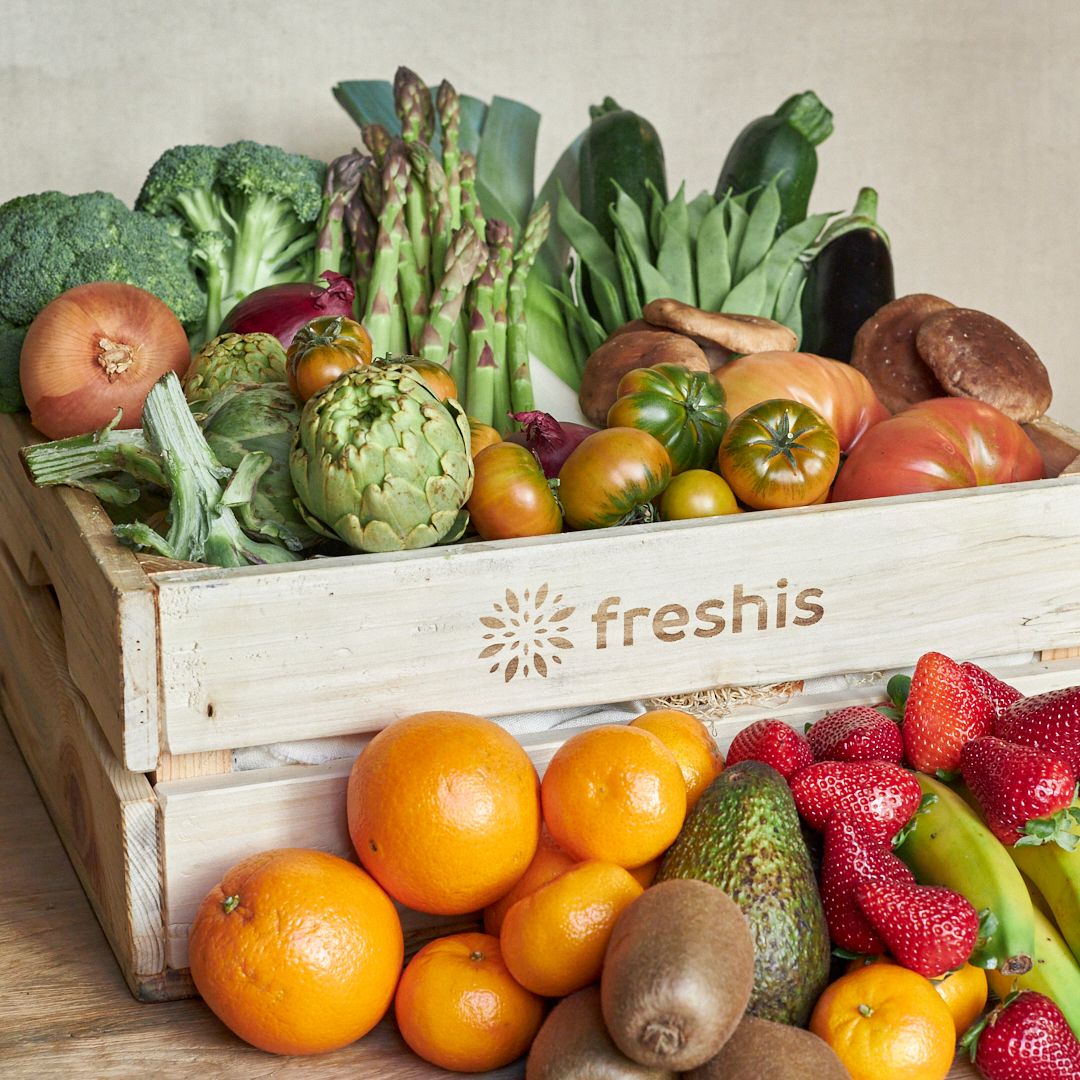 Freshis, frutas y verduras frescas en tu casa en menos de una hora