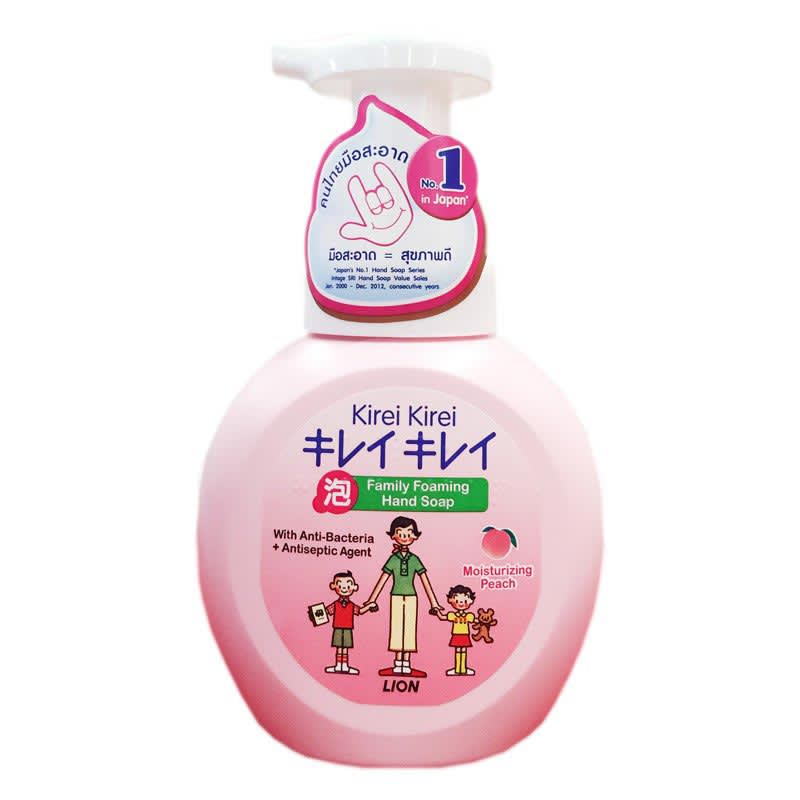Foaming Hand Soap Peach Kirei Kirei Family Brand Freshket Order