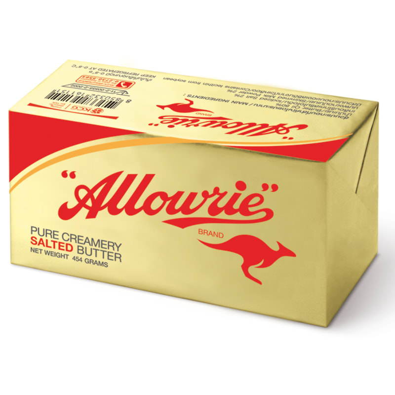 Pure Creamery Salted Butter Allowrie Brand (Gold Bag) Freshket Order