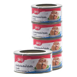 Tuna Chunk in Vegetable Oil Aro Brand